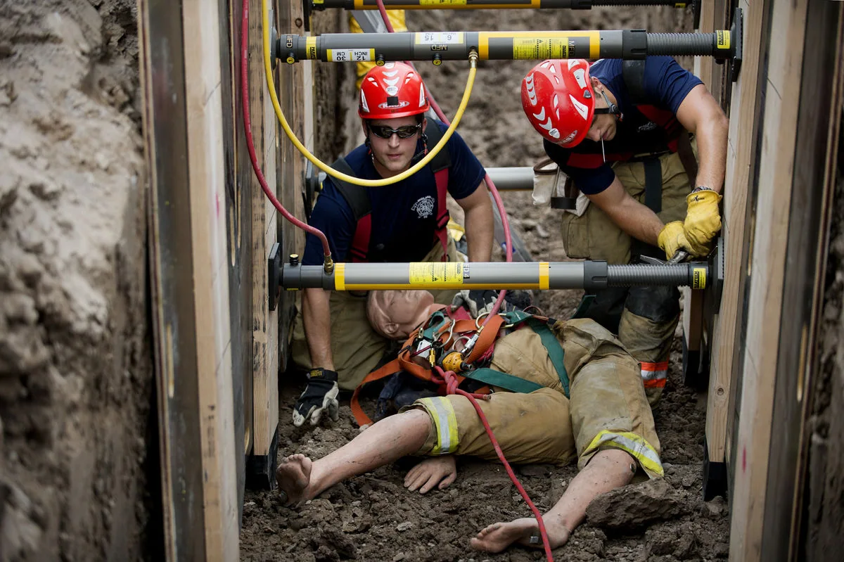 Practical rescue and trauma care training exercise